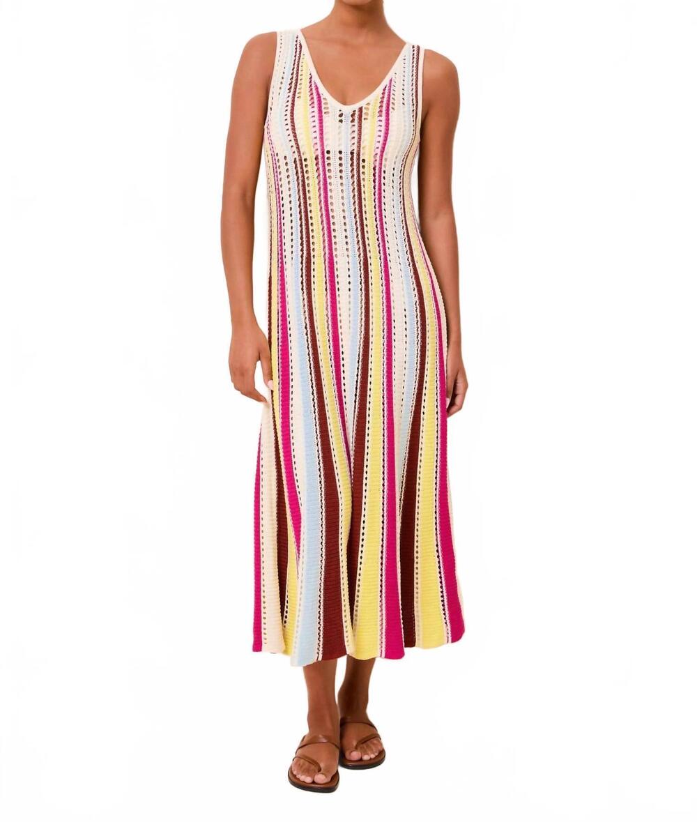 NEW SOLID & STRIPED velmira stripe dress in multi